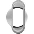 Accessoires de fenêtre de climatisation Connecteur de tuyau d'échappement pour climatiseur mobile Buse plate 15 cm