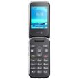 Téléphone portable à clapet séniors Doro 2820 - DAS faible - 2,8" - Micro SIM - Noir-0