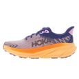 Chaussures running trail W challenger atr 7 - HOKA ONE ONE - Violet - Semelle crantée - Surface chemin-0