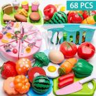 SOGIOL Jouet Cuisine Dinette Enfants - 68pcs - Fruits et Légumes - Plastique Recyclable