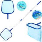 AZ KING Epuisette piscine,3 Pack Epuisette De Surface+Epuisette de Fond+Manche Télescopique, pour Piscine,Source Chaude-Facile à manier