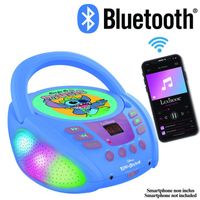 Lecteur CD Bluetooth® avec effets lumineux Stitch