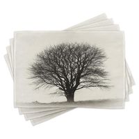 ABAKUHAUS Abstrait Lot De Sets De Table En 4 Pièces, Vintage