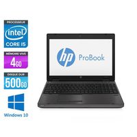 Pc portable HP ProBook 6570B - i5 -4 Go -500 Go - 15.6'' - W10