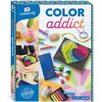 JANOD - I Love Creativity - Multiactivités 8 Créations Color Addict - Kit Loisir Créatif Enfant - Dès 8 Ans