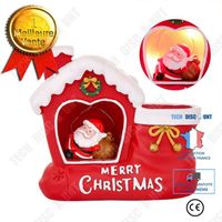 TD® Père Noël porte-stylo étoile lumière créative Noël vacances cadeau stockage veilleuse de Noël pour enfants veilleuse