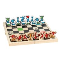 Jeux de société - VILAC - Jeu d'échecs GM en coffret en bois - Multicolore - L 41 x l 41 x H 2,5 cm