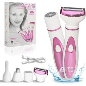 Petit Rasoir De Précision Féminin Babyliss - Couleur Rose Et Blanc, Sur Batterie, Neuf