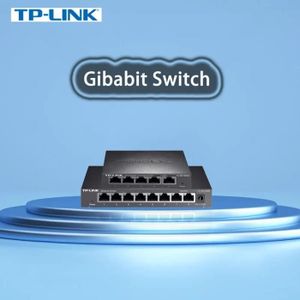 SWITCH - HUB ETHERNET  8 ports Gigabit - TP-Link Gigabit Switch Rj45 Réseau Mathiateur airies Ethernet CAT5 LAN 1000M TL-SG1008D Mon