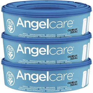RECHARGE POUBELLE Recharges Poubelles À Couches - Angelcare Nappy Disposal System Refill Cassettes Pack Of 3