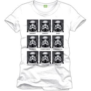 T-shirt Manches courtes Imprim/é Col rond Homme Star Wars Trooper Emotions