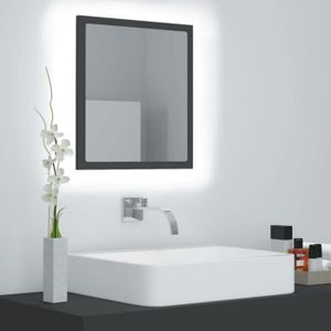 Miroir LED Lumineux 50x60 cm de Salle de Bain Mural AmbientLine avec  éclairage Blanc Froid 7000K