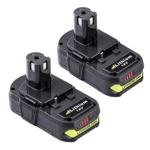 Pack Remplacement de Batterie Pour Ryobi P108 P107 P104 P105 P102 P103