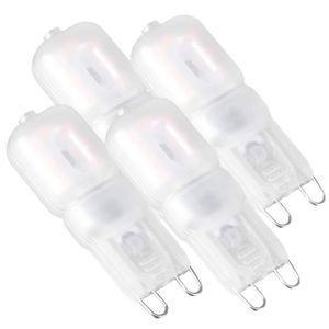 AMPOULE - LED YOSOO Ampoule LED 10pcs Ampoules LED G9 1,5W Ampoule de Plafonnier 14LED Domestique Blanc Chaud (230V)