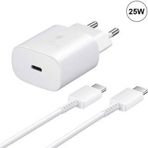 Samsung : CHARGEUR SECTEUR RAPIDE 25W PORT USB TYPE C SANS cable