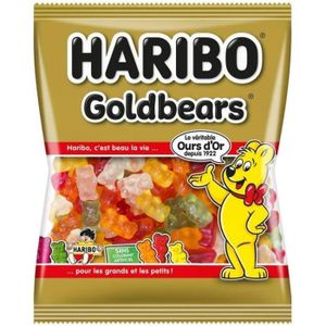 BONBONS CRÉMEUX LOT DE 3 - HARIBO - Ours D'Or Goldbears Bonbons - 