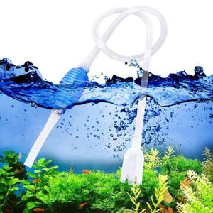 AQUARIUM PAS® Pompe à eau Pompe d'aquarium Outil d'aspirati