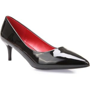 escarpins vernis noir homme