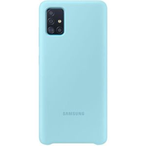 COQUE - BUMPER Coque Silicone Samsung A51 Bleu