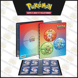ALBUM - CLASSEUR  Ultra Pro - Portfolio 4 cases Pokémon Épée & Boucl