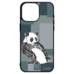 COQUE - BUMPER Coque pour iPhone 15 pro max silicone panda dessin