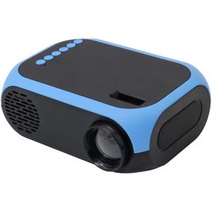 Vidéoprojecteur Mini Vidéoprojecteur Portable 400-600 lumens Smart Home Cinéma LED Home & Outdoor Movie Projector Bleu A1