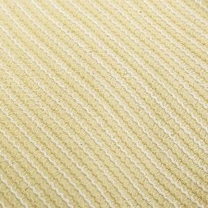 VOILE D'OMBRAGE Voile d'ombrage - ZJCHAO - Triangle - PEHD - 160 g/m² - Beige - 32,5 x 2,5 x 3,5 m