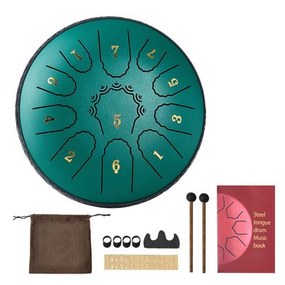 Tambour Chakra Extérieur Tambour De Pluie Extérieur 15.2cm - 8 Notes Pour Jardin Et Détente Décoration Zen Acier