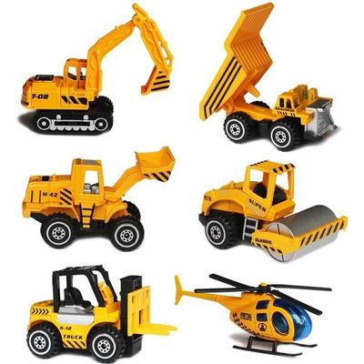 6 Pièces Voitures Jouets Chantier, Véhicule de chantier mini ature | Voiture Jouet Enfants, Véhicules de Chantier en Métal, Tractopelle Voiture Jouet, Pour les Enfants Plus de 3 ans 6 Pièces Voitures Jouets Chantier, Véhicule de chantier mini ature | Voiture Jouet Enfants, Véhicules de Chantier en Métal, Tractopelle Voiture Jouet, Pour les Enfants Plus de 3 ans