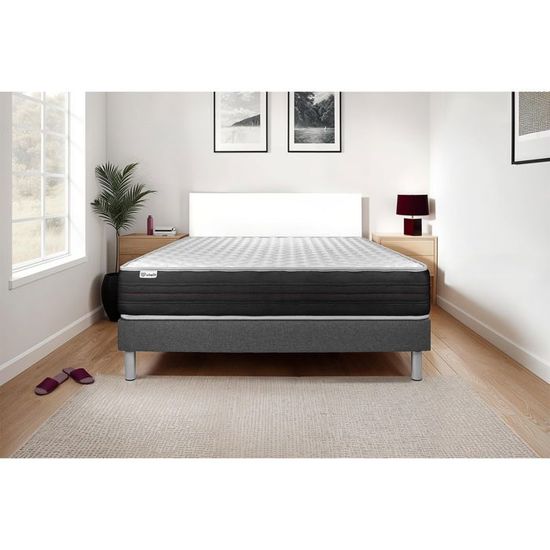 Matelas Mémoire De Forme VITALMEMO ONE 140x190 Cm - Épaisseur 24 Cm, Ferme, Avec Sommier - 5