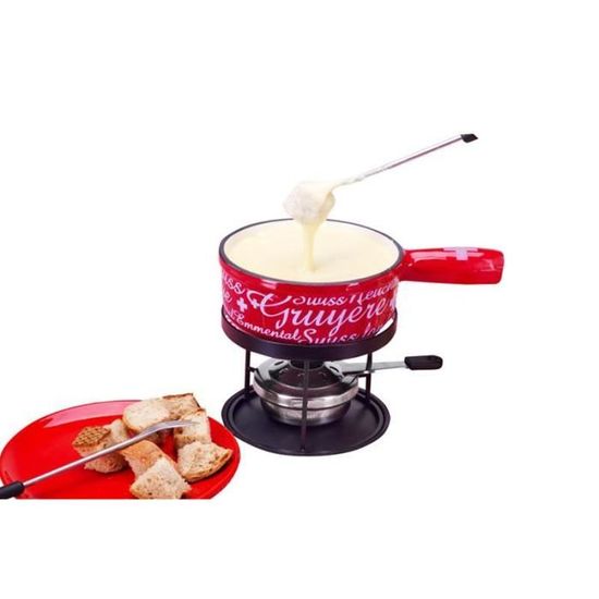 NOUVEL Set à fondue au fromage "Gruyère" Cdiscount Electroménager