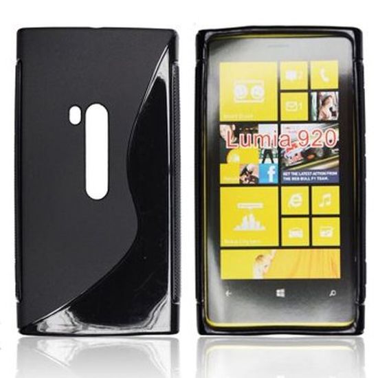 Coque Souple TPU KSIX Pour Nokia Lumia 530 (Rookie) - Couleur Noire, Neuve