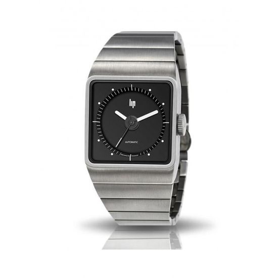 Lip Big TV Titan 671656 - Orologio automatico da uomo, in titanio