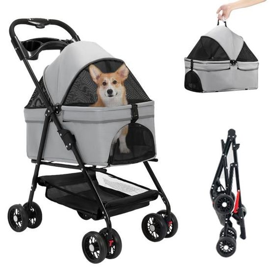 Chien en poussette outlet