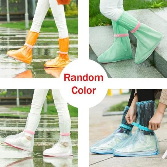 Couvre-chaussures Imperméables En Silicone – 3 Paires Taille M – Réutilisables, Antidérapants – Pour Pluie, Neige, Boue