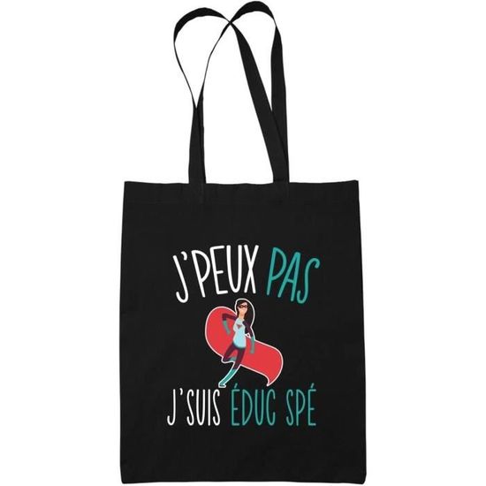 Planetee Idée Cadeau Sac Teddy Pas Touche Père Noël - Sac De Course