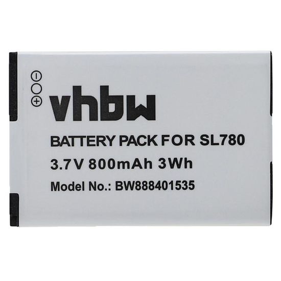 Lot De 2 Batteries Li-ion Pour Téléphones Siemens C55, A55, S55, A52, A56, A75, C60, M55, MC60