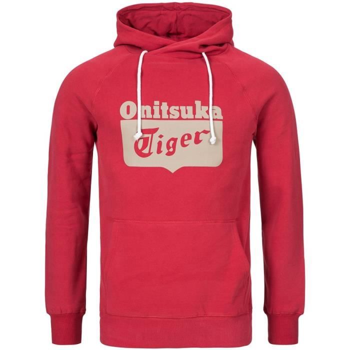 sweat onitsuka tiger homme rouge