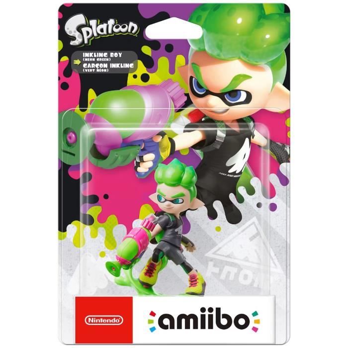 Amiibo Splatoon Garcon Inkling Vert Neon Collection Splatoon Cdiscount Jeux Video Amiibo Splatoon Garcon Inkling Vert Neon Collection Splatoon Cdiscount Jeux Video