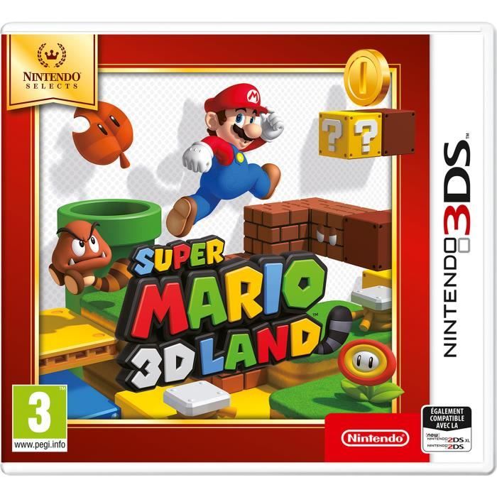 Jeux 3DS / 2DS Nintendo Super Mario 3D Land Nintendo Selects Jeu 3DS