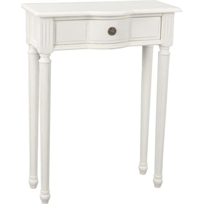 Petite console 1 tiroir Agathe