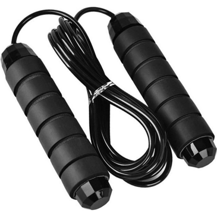 Corde à sauter réglable Corde à sauter sans enchevêtrement Corde de fitness Corde de sport Corde en fil d'acier pour sauter 9.8ft804