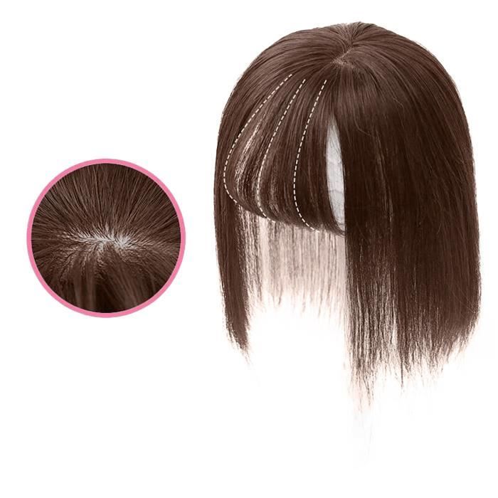 Perruque de bloc de cheveux de perruque invisible invisible respirante naturelle de la mode féminine 25cm LXQ201202097B_Yesornot