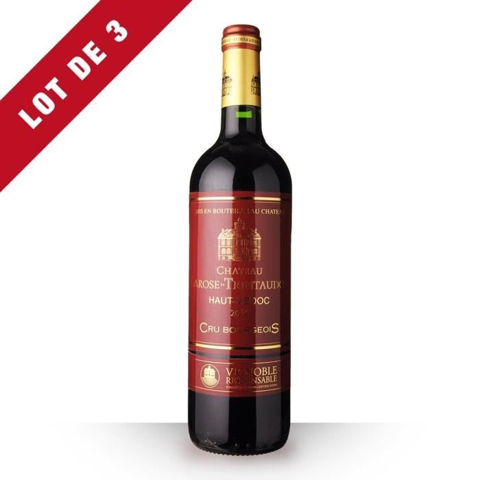 3X Château Larose Trintaudon 2014 Rouge 75cl AOC Haut-Médoc - Vin Rouge