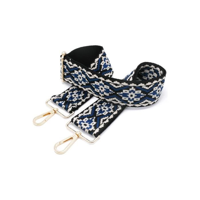 Sangle Sac Bandouliere, Bandoulière pour Sac à Main Sangle De Rechange réglable Femmes Bricolage