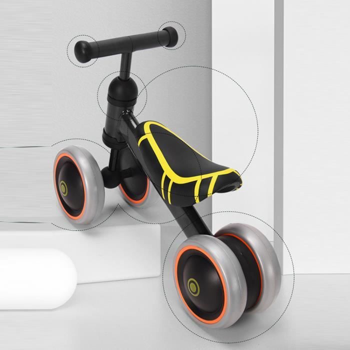 Vélo Bébé Draisienne pour Bébé de 10 mois-3 Ans sans Pédales Jouet Educatif Premier Anniversaire Cadeau pour Garçons Filles