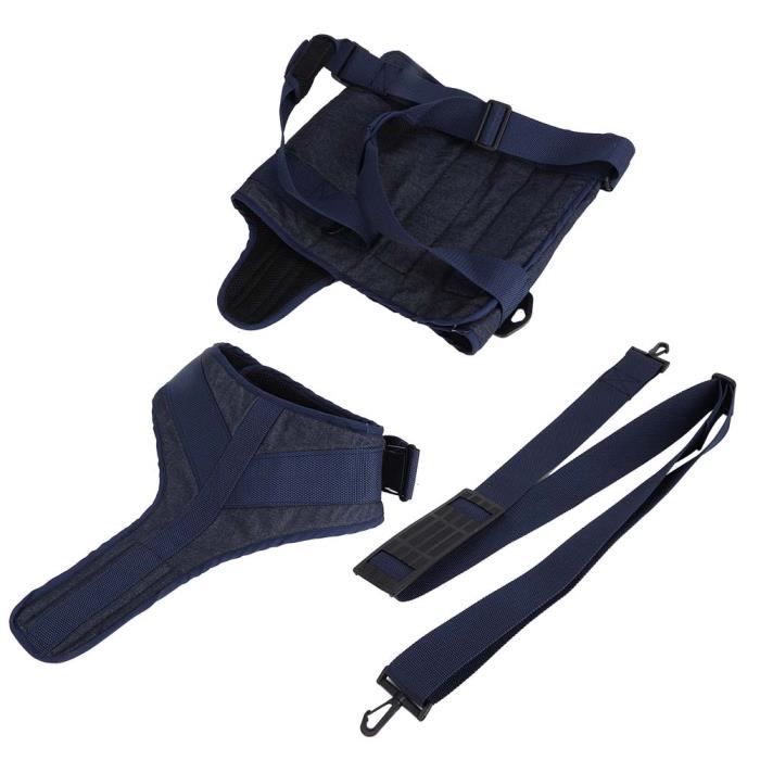 VGEBY Harnais pour chien Harnais de soutien pour chien Ceinture d'assistance à la marche