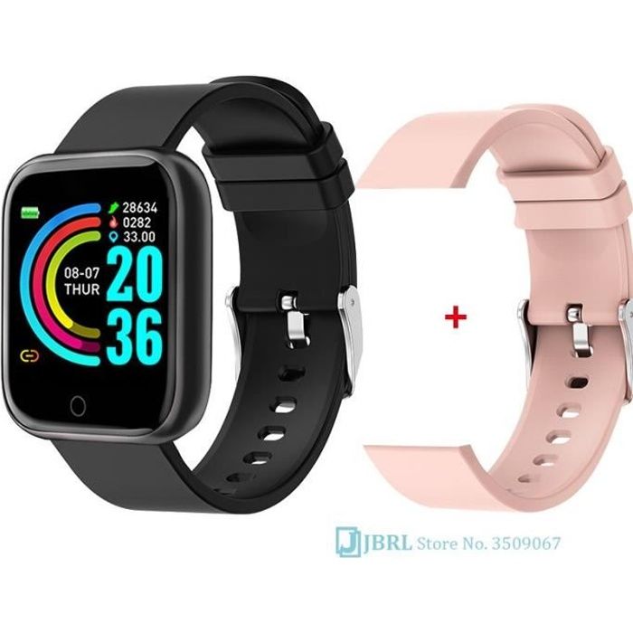 Montre connectée,Enfants montre intelligente filles garçons Smartwatch électronique Bluetooth horloge - Type X1 add strap1