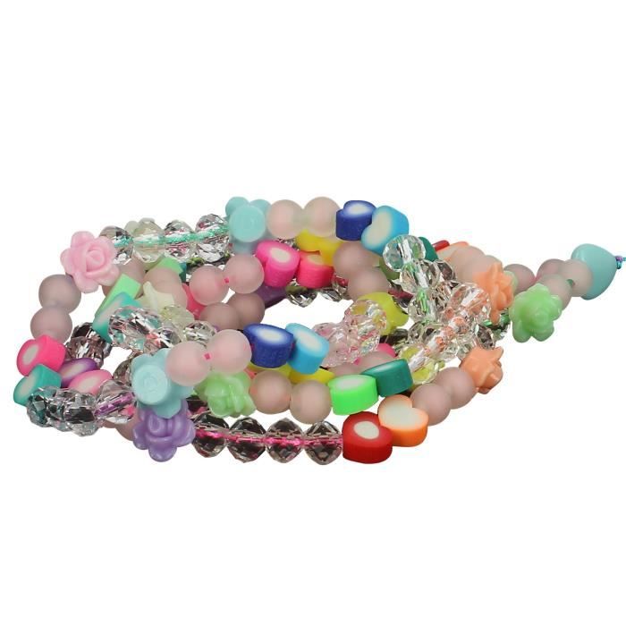 Bijou de Téléphone Collier Love 110cm Collection Lovely coloré Noir