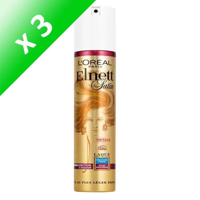 ELNETT Laque cheveux colorés - 150 ml (Lot de 3)